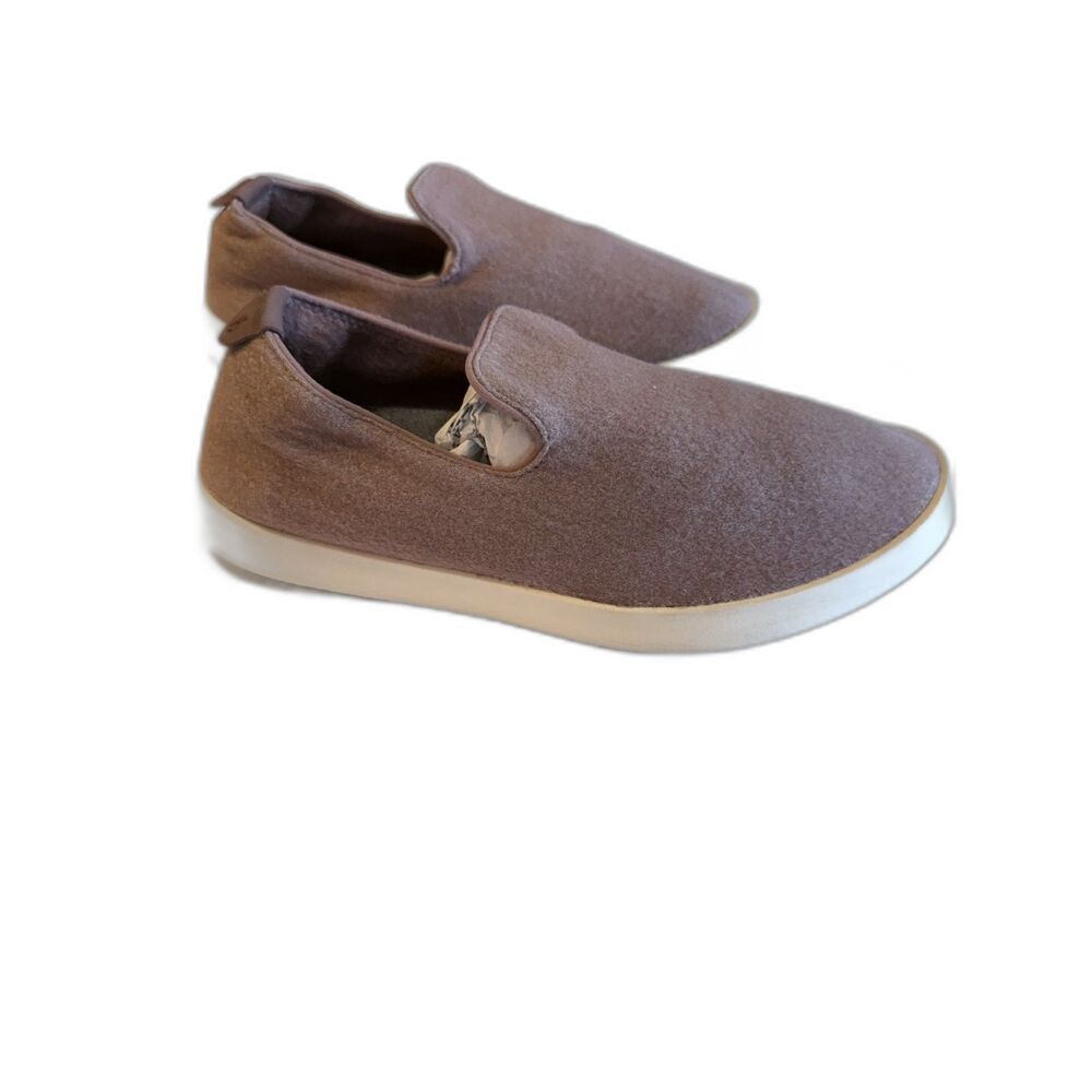 Allbirds Wool Loungers Women's 8 Mauve Merino Wool Slip On Sneakers